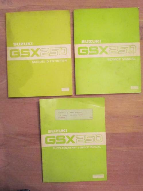 Service manual Suzuki GSX250, Motoren, Handleidingen en Instructieboekjes, Suzuki, Ophalen of Verzenden