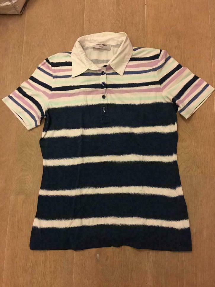 Bijzonder poloshirt Gerry Weber - katoen- zgan 38, Kleding | Dames, Topjes, Nieuw, Maat 38/40 (M), Overige kleuren, Korte mouw