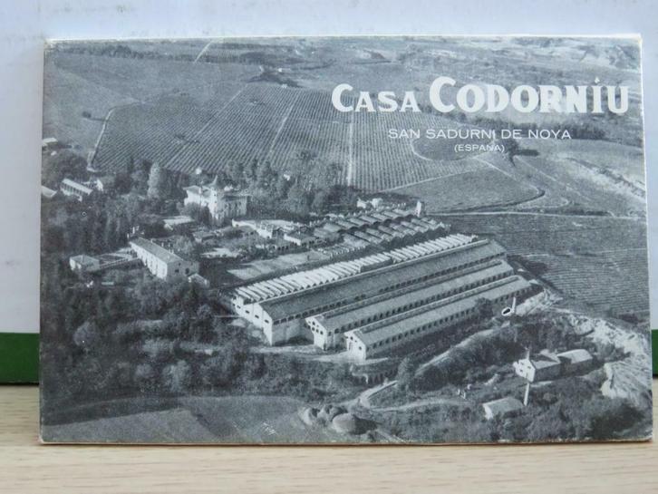 mapje briefkaarten Casa Codorniu, Verzamelen, Postkaarten | Buitenland, Ongelopen, Spanje, 1960 tot 1980, Ophalen of Verzenden