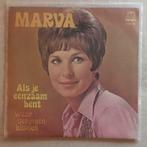 7" Marva - Als Je Eenzaam Bent (BIRAM 1971) VG+, 7 pouces, En néerlandais, Envoi, Single