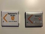 Sony batterij NP- BN1 en replacement, Gebruikt, Ophalen of Verzenden