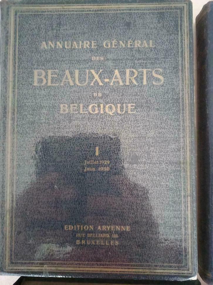 Boeken : Annuaire Gènèrale Des Beaux-Arts De Belgique, Antiek en Kunst, Antiek | Boeken en Manuscripten, Ophalen of Verzenden