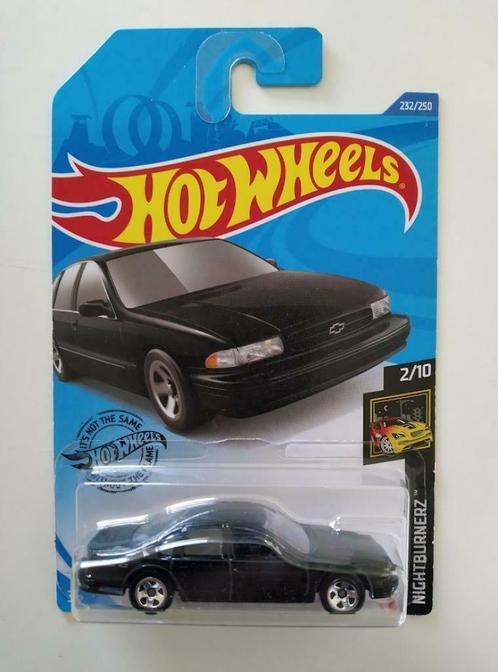 Hot Wheels - 2018 - '96 Chevrolet Impala SS - Lange Blister, Hobby en Vrije tijd, Modelauto's | Overige schalen, Nieuw, Auto, Ophalen of Verzenden