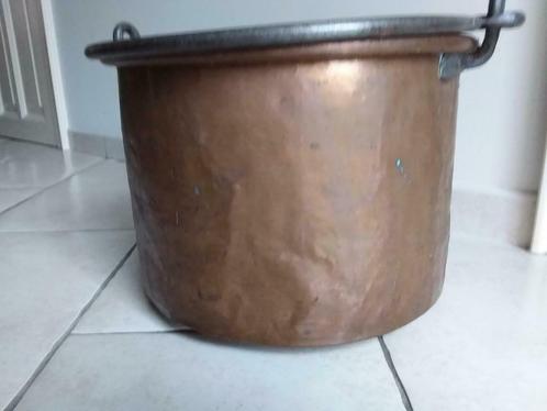 Antieke rode én geel koperen ketel, Antiek en Kunst, Antiek | Brons en Koper, Koper, Ophalen