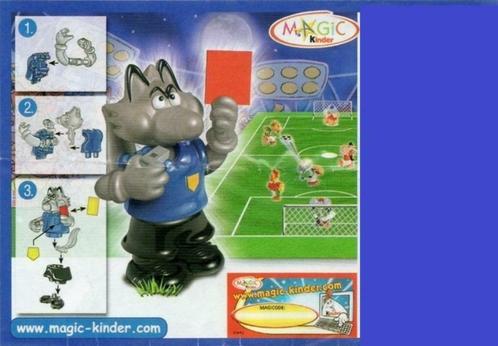 Magic Sport voetbal figuur x 3 van 2005, Verzamelen, Sportartikelen en Voetbal, Nieuw, Beeldje of Poppetje, Ophalen of Verzenden