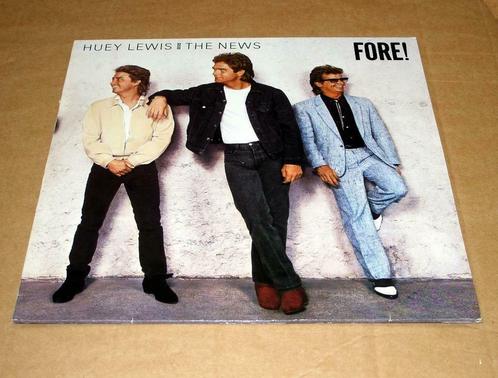 LP - Huey Lewis And The News - Fore ! (NOUVEAU), CD & DVD, Vinyles | Pop, 1980 à 2000, Enlèvement ou Envoi