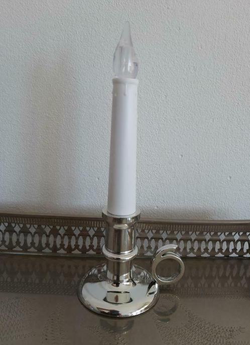 Petite chandelle décorative sur pile, Maison & Meubles, Lampes | Lampes de table, Comme neuf, Moins de 50 cm, Verre, Synthétique