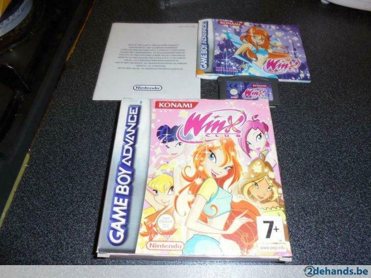 Nintendo Gameboy advance Winx (orig-compleet), Games en Spelcomputers, Spelcomputers | Nintendo Game Boy, Gebruikt, Ophalen of Verzenden