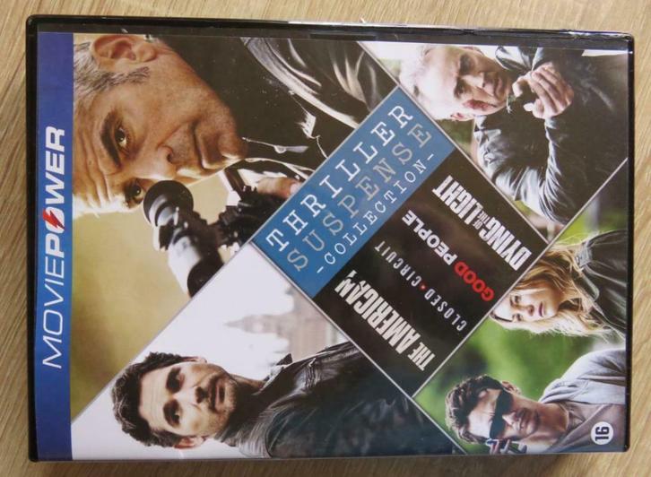 THRILLER & SUSPENCE Collection - BLU-RAY BOX 4 films, CD & DVD, Blu-ray, Action, Enlèvement ou Envoi