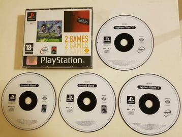 PS1: 2 games: in cold blood / syphon filter 2, Enlèvement ou Envoi