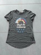 Leuk T-shirt H&M Rainbow glitter don't be ordinary ieper, Kinderen en Baby's, Meisje, Gebruikt, Ophalen of Verzenden, Shirt of Longsleeve