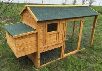 Poulailler XXL abri poule parc poule coq pondoir enclos NEUF, Enlèvement ou Envoi, Neuf, Poulailler