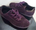 belle basket sneakers mauve violet, daim 37 légère & confort, Utilisé, Enlèvement ou Envoi, Chaussures