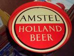 Beersign.Blikken Plateau.Amstel Holland Beer, Collections, Marques & Objets publicitaires, Ustensile, Comme neuf, Enlèvement ou Envoi