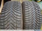 2 pneus hiver Michelin alpin A4 - 225 50 16 92H, Pneu(s), Véhicule de tourisme, Enlèvement, 225 mm