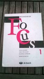 Focus 1-Leerwerkboek, ASO, De boeck, Nederlands, Ophalen