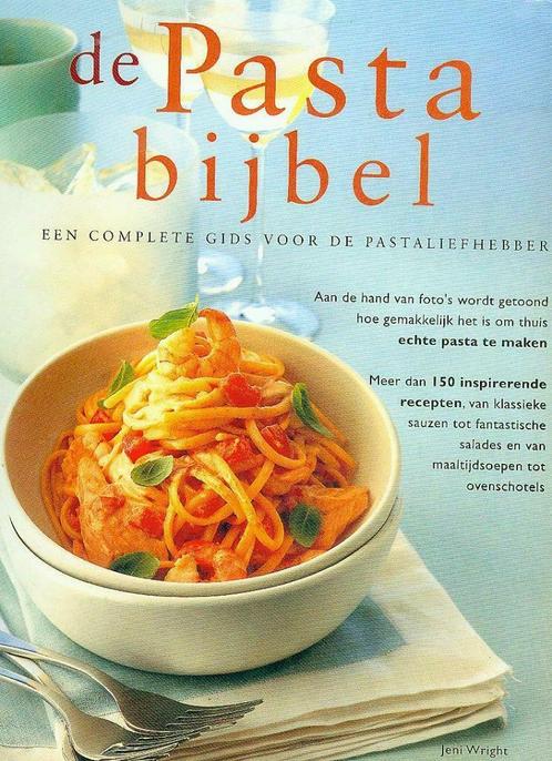 De pastabijbel Jeni Wright, Livres, Livres de cuisine, Comme neuf, Enlèvement ou Envoi