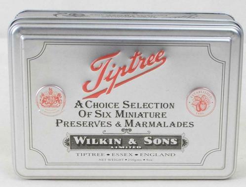 Boîte de confiture - marmelade Tiptree Wilkin & sons, Collections, Boîte en métal, Comme neuf, Autre, Autres marques, Enlèvement ou Envoi