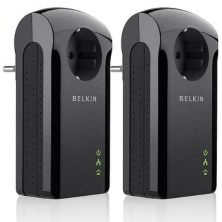 Belkin Surf Powerline AV+ en Devolo 200 AV mini, Computers en Software, Netwerk switches, Gebruikt, Ophalen of Verzenden