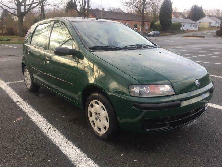 Fiat Punto 1242cc Essence, Auto's, Fiat, Bedrijf, Punto, Benzine, Euro 3, Overige carrosserie, 5 deurs, Handgeschakeld, Groen