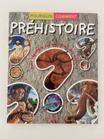 Livre enfant Préhistoire "Pourquoi, Comment", Livres, Livres pour enfants | Jeunesse | 10 à 12 ans, Enlèvement ou Envoi, Comme neuf