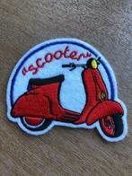 Geborduurde vintage Vespa-patch om op kleding of andere te n, Ophalen of Verzenden, Nieuw