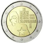 2 euro Slovenië 2011 UNC 100-jarig bestaan, 2 euro, Setje, Ophalen of Verzenden, Slovenië