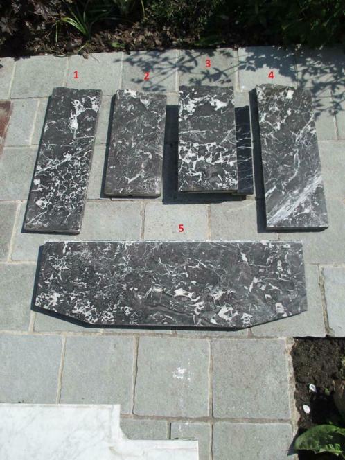 Marmeren stukken, Doe-het-zelf en Bouw, Plinten en Afwerking, Gebruikt, Overige typen, Hardsteen, Minder dan 100 cm, Ophalen