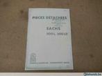 Sachs 200cc, 200L ,200 LD onderdelenboek, Motoren, Ophalen of Verzenden