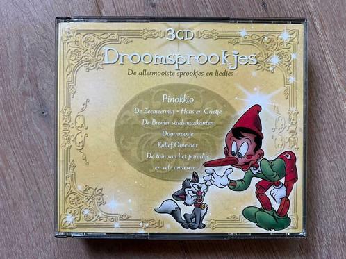 3 dubbele cd Droomsprookjes met sprookjes en liedjes, CD & DVD, CD | Enfants & Jeunesse, Comme neuf, Fable ou Conte (de fées)