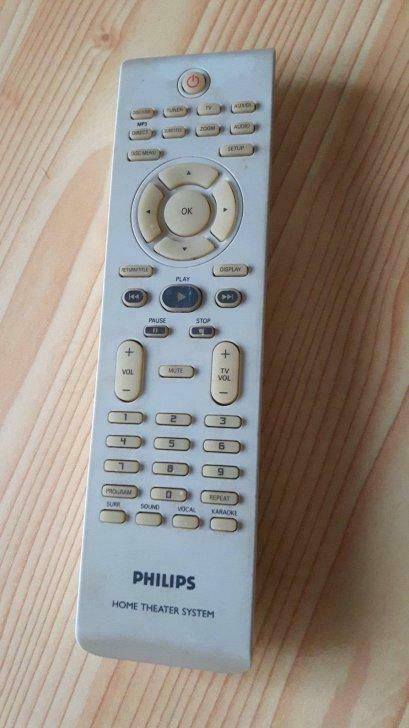 afstandsbediening philips home theater system, Audio, Tv en Foto, Afstandsbedieningen, Gebruikt, Ophalen of Verzenden