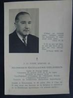doodsprentje Gilissen Guillaume ° 1896 + Schaerbeek 1954, Carte de condoléances, Envoi