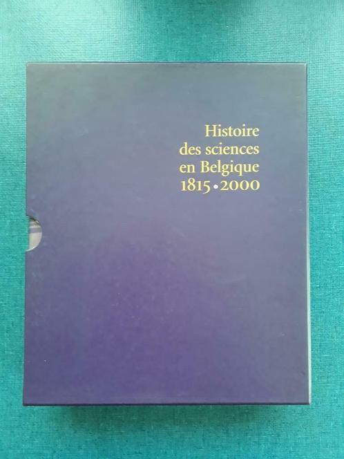 Histoire des Sciences en Belgique, 1815-2000 : 2 volumes, Livres, Science, Utilisé, Enlèvement ou Envoi