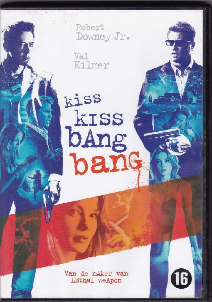 kiss kiss bang bang, Cd's en Dvd's, Dvd's | Actie, Actiekomedie, Vanaf 16 jaar, Ophalen of Verzenden