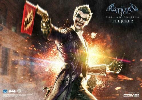 Prime1 studio; Batman Arkham Origins The Joker Exclusive, Verzamelen, Film en Tv, Nieuw, Film, Beeldje, Replica of Model, Ophalen of Verzenden