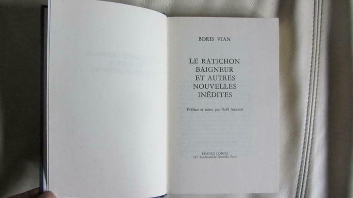 Le ratichon baigneur, Livres, Romans, Utilisé, Enlèvement ou Envoi
