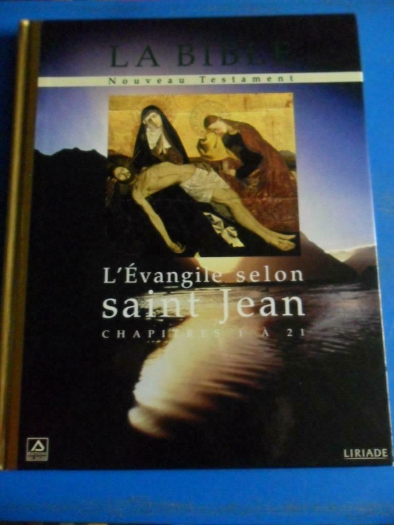 La Bible - L'évangile selon saint Jean - Liriade, Livres, Enlèvement ou Envoi, Utilisé, Christianisme | Catholique