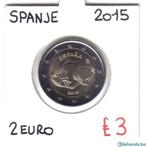 nieuwe 2 euro 2015  spanje uit rol, Postzegels en Munten, Munten | Europa | Euromunten, 2 euro, Spanje, Ophalen of Verzenden, Losse munt