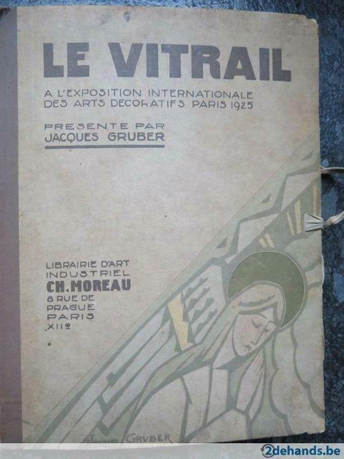 Le Vitrail Jacques Gruber 1925, Antiquités & Art, Antiquités | Livres & Manuscrits