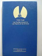 4. Victor Hugo Les Feuilles d'Automne Rayons et les Ombres, Boeken, Eén auteur, Zo goed als nieuw, Victor Hugo, Verzenden