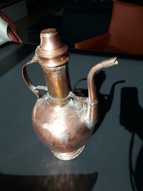 schenkkan Marokkaanse stijl, Antiquités & Art, Antiquités | Bronze & Cuivre, Enlèvement