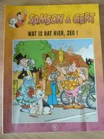 Samson & Gert Wat is dat hier, zeg!, Boeken, Eén stripboek, Ophalen of Verzenden, Gelezen