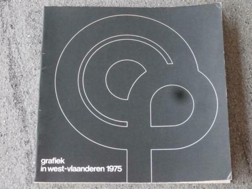 Graphique en Flandre occidentale 1975, Livres, Art & Culture | Arts plastiques, Utilisé, Design graphique, Enlèvement ou Envoi
