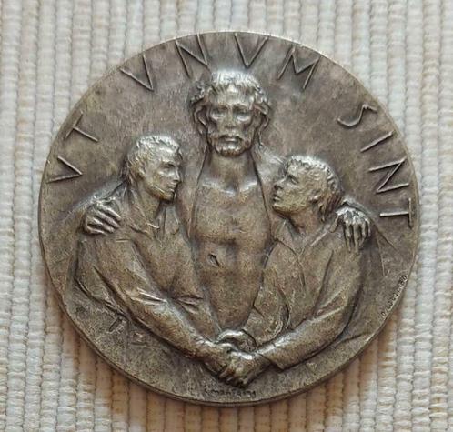 Vatican City Medal/Token - VT VNVM SINT - E.Manfrini, Collections, Religion, Christianisme | Catholique, Autres types, Envoi