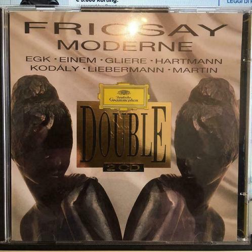 Dubbel CD Fricsay Moderne - 20e eeuws klassieke muziek, Cd's en Dvd's, Cd's | Klassiek, Zo goed als nieuw, Overige typen, Modernisme tot heden