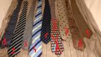 13 magnifiques cravates pour hommes; aussi en vente à l'unit, Comme neuf, À motif, Enlèvement ou Envoi