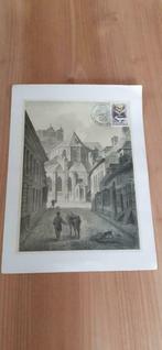 Carte postale A4 Wervik année 2000 cachet de la poste 1968, Enlèvement ou Envoi