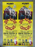 Poster Jim Rose Circus Gentse Feesten 1997, Comme neuf, Enlèvement ou Envoi