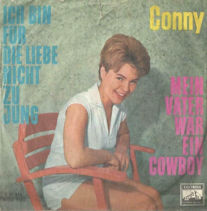 Conny Froboess – Ich bin für Liebe nicht zu jung - Single, Cd's en Dvd's, Vinyl Singles, Gebruikt, Single, Pop, 7 inch, Ophalen of Verzenden