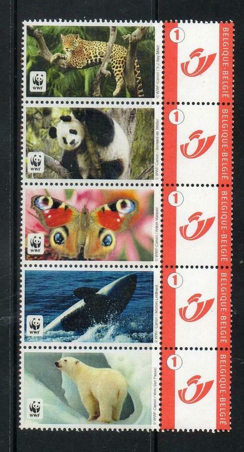 duostamps : WWF, Postzegels en Munten, Postzegels | Europa | België, Ophalen of Verzenden